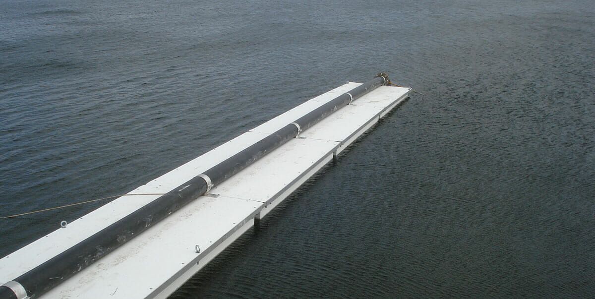 industrial floating pump supports