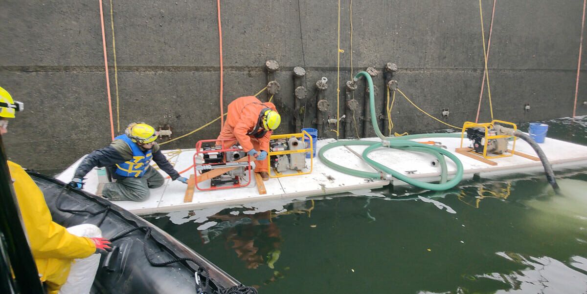 Flat Deck Barge Platforms