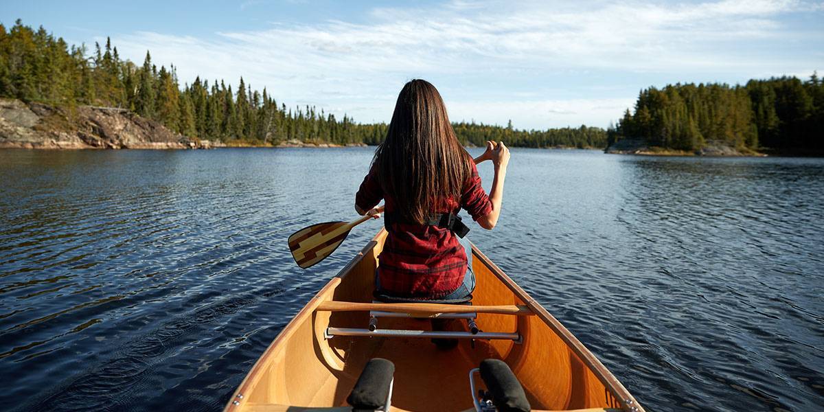 Canoeing Terminology being discussed while paddling.
