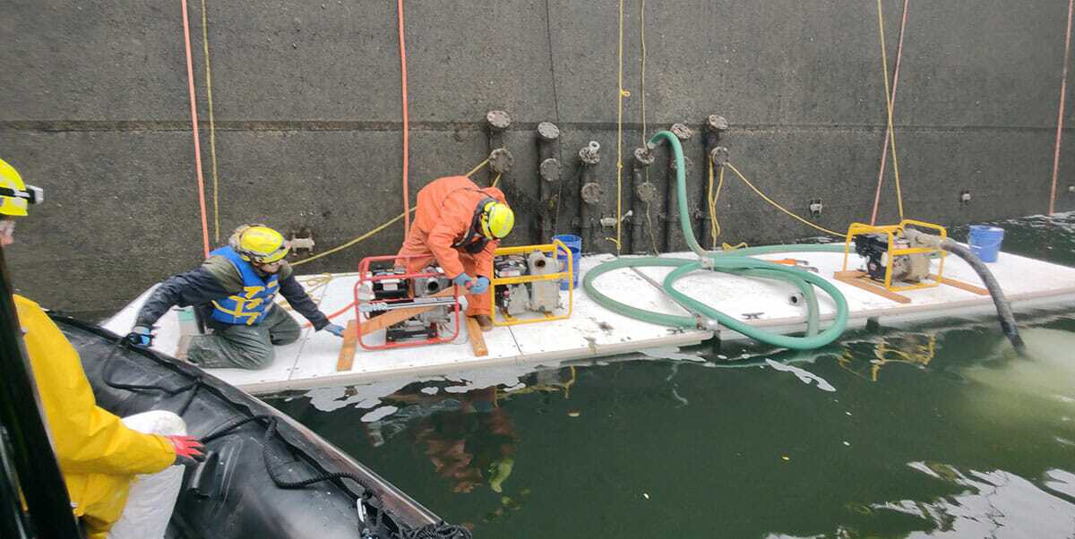 Flat Deck Barge Platforms