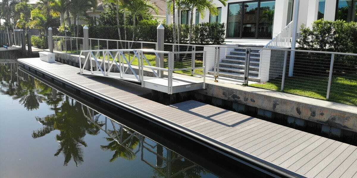 type of dock on waterfront